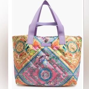 NWT! Kurt Geiger London Multicolor Baroque Tote Bag Shopper Bag